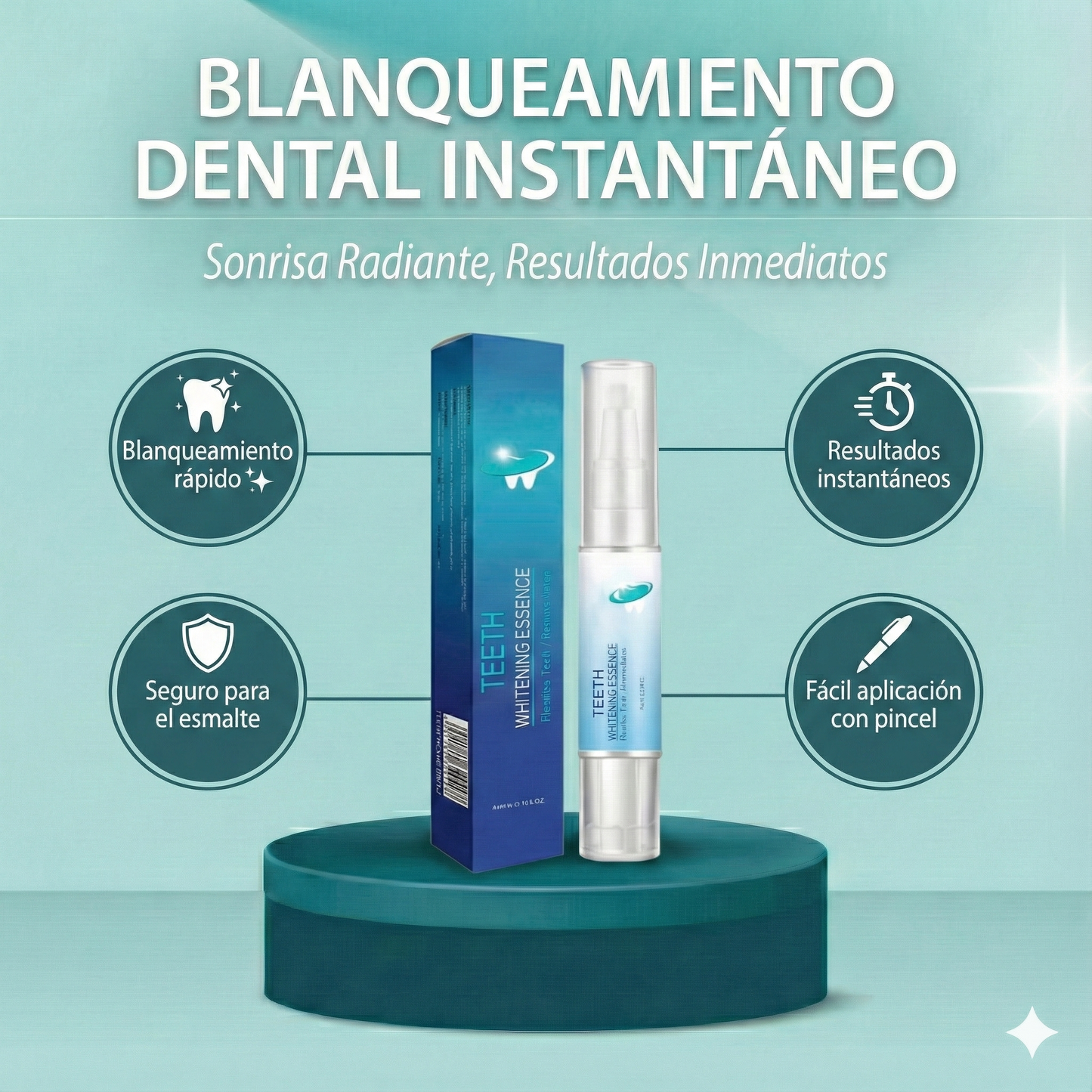 Pincel Blanqueador de Dientes